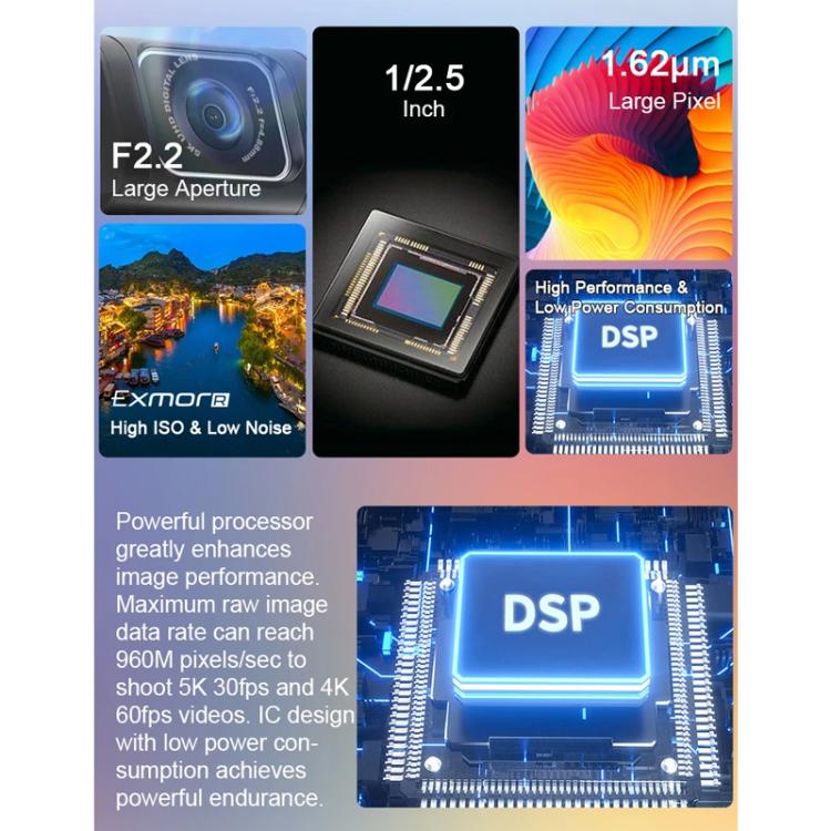 Ordro 3.5-Inch Large Screen 5K Video Recording Pocket Camera, M3 Ordro 3.5-Inch Large Screen 5K Video Recording Pocket Camera, M3